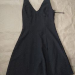 Black Dress Size 6 Pre Owned 