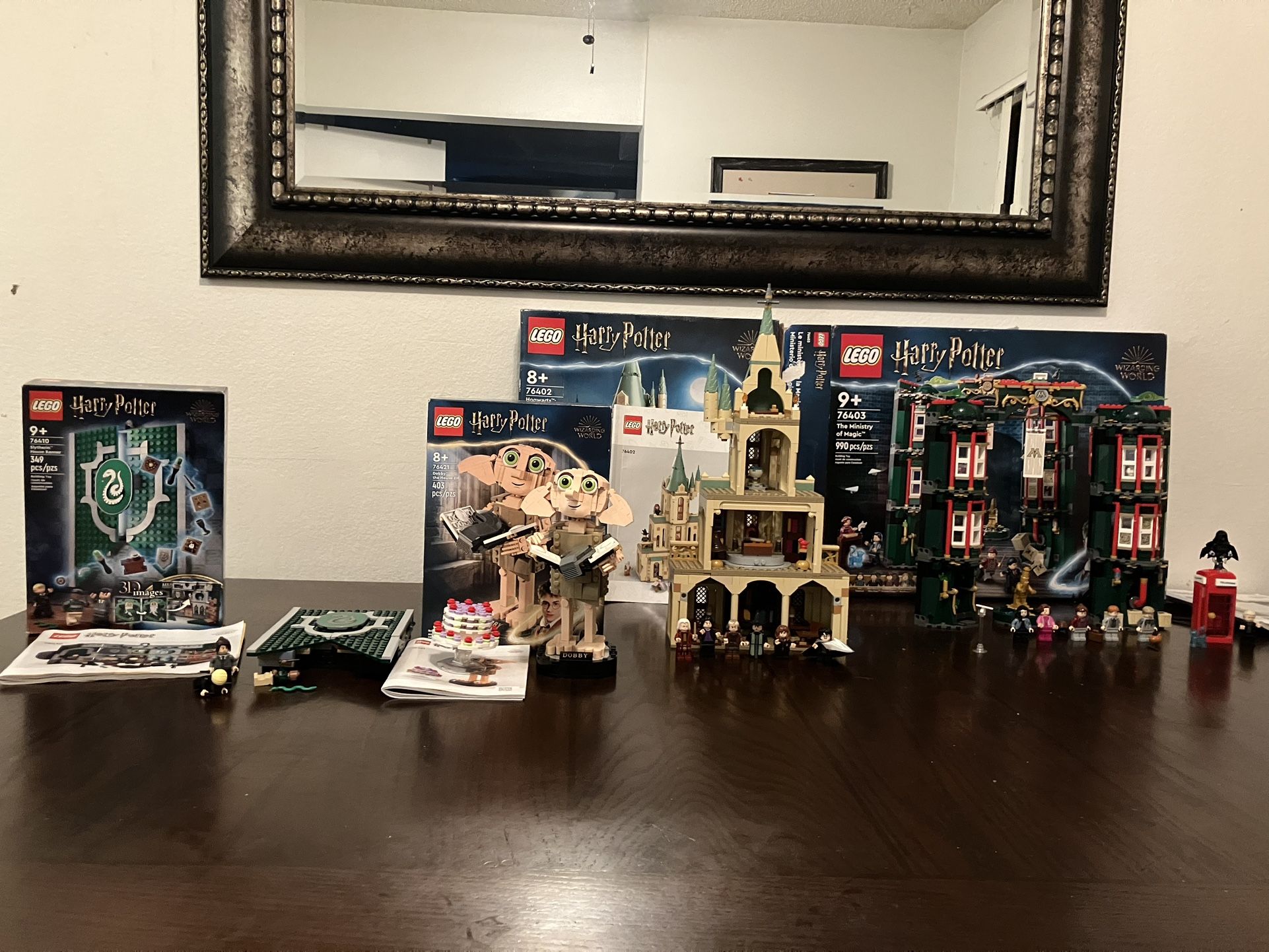 4 Harry Potter Lego Sets