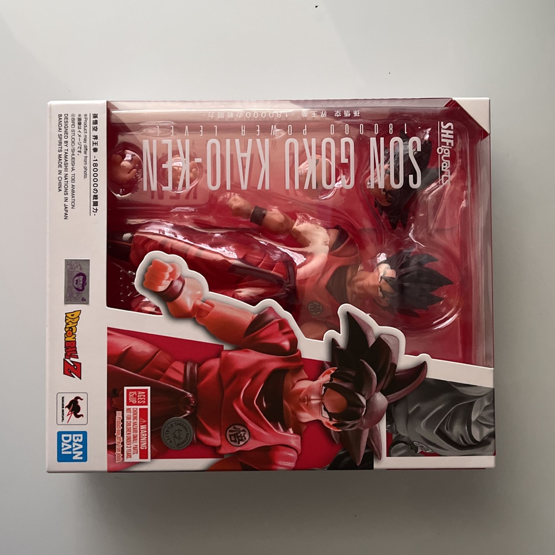 ShFiguarts Son Goku Kaio Ken Action figures