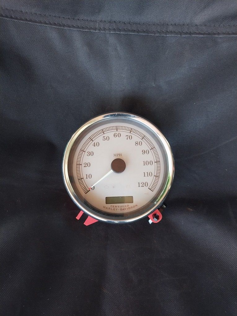 Harley Davidson odometer.