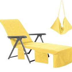 Nice 2 Lounge Chair Towel Covers Set - NEW!