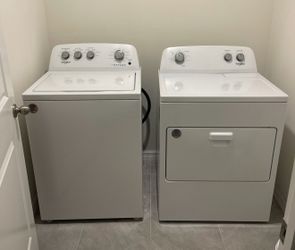 Washer and dryer