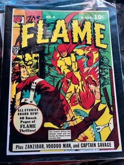 The Flame No. 6 Fox Feature Comic