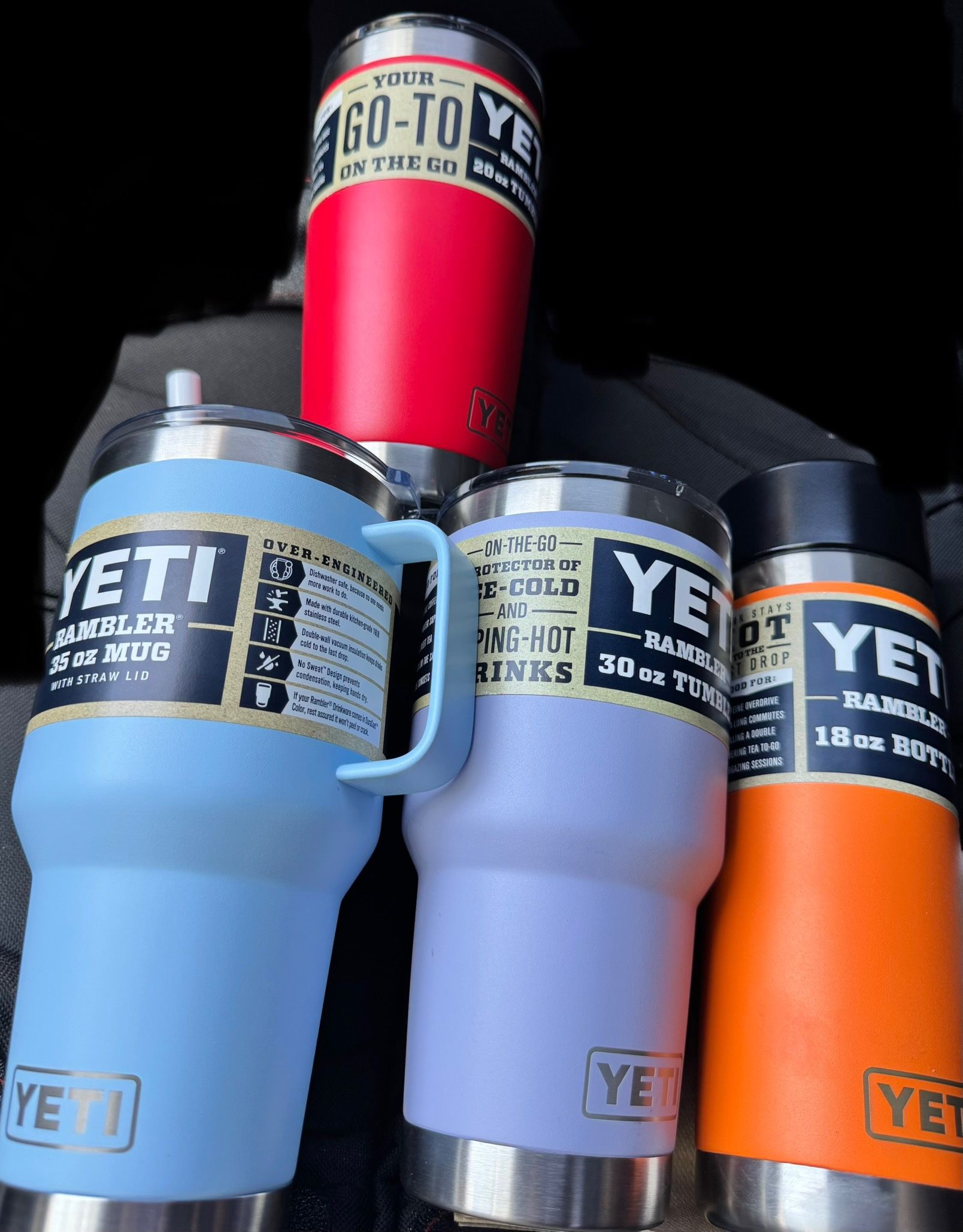 BRAND NEW YETI $80 FOR ALL 4