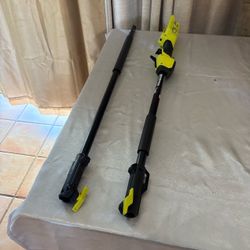 Ryobi Polesaw Power head with extension. For Parts  . As is