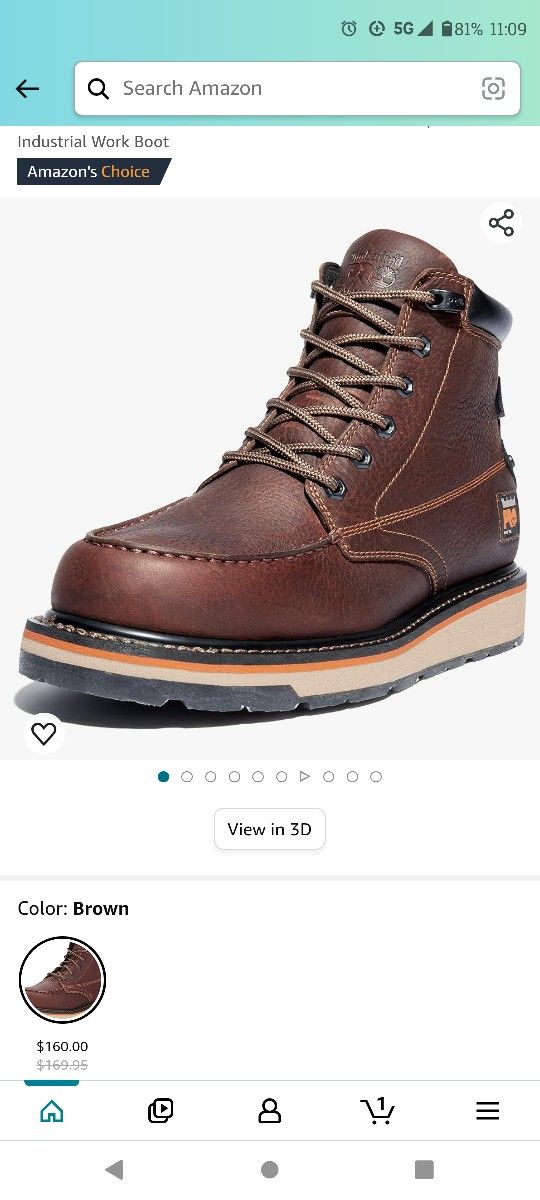 Timberland Pro Work Boots Size 11