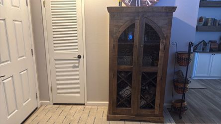 Cabinet solid real wood