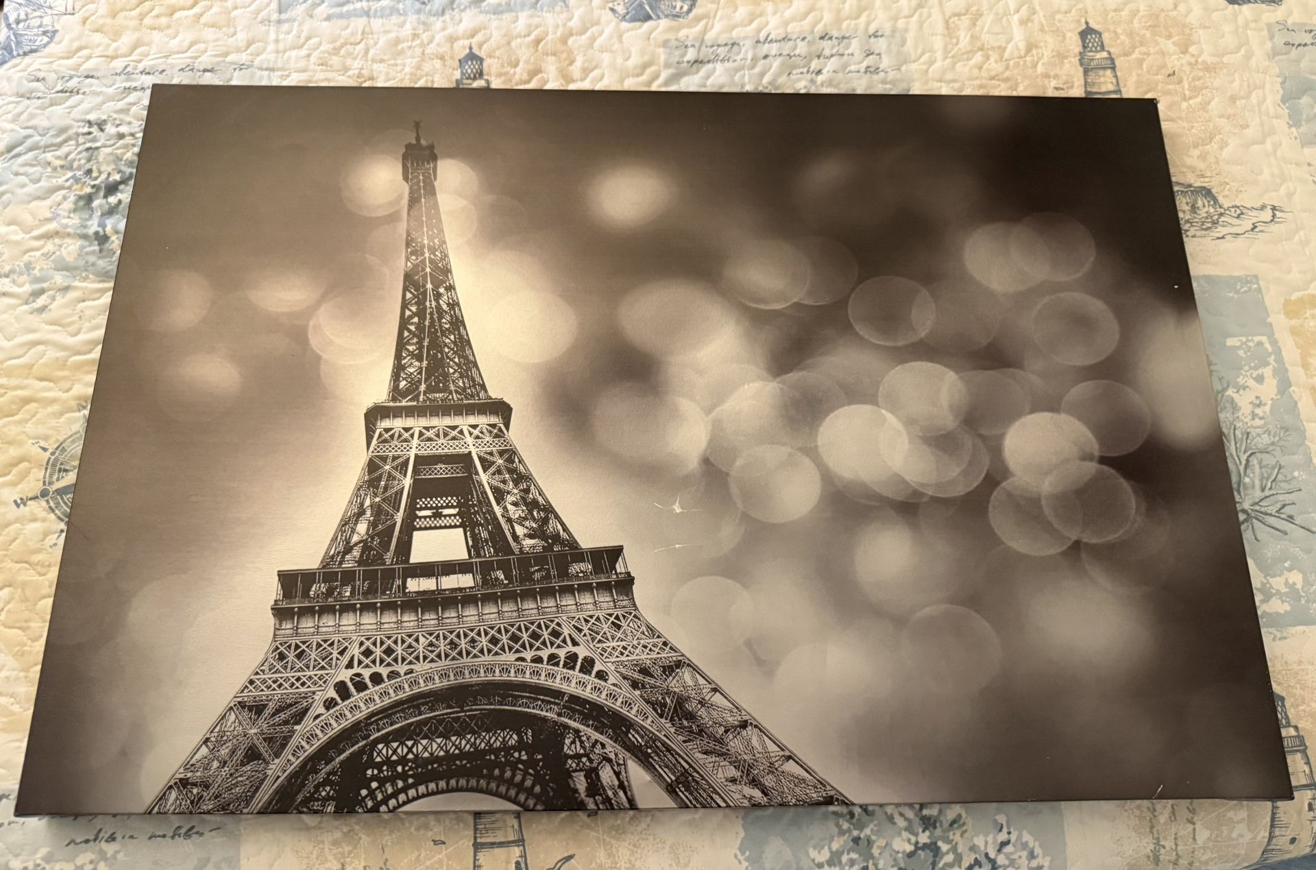 Eiffel Tower Canvas Painting