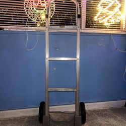 Magliner Standard Aluminum Hand Truck - Pneumatic Wheels