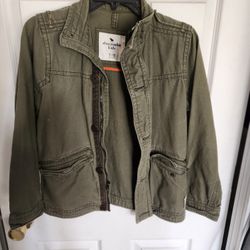 Girls Abercrombie Jacket Size 11/12 