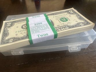 2 dollar bills