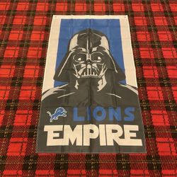 Brand New Detroit Lions Flag 