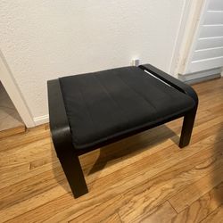 IKEA POÄNG Ottoman, black