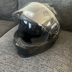 Carbon Fiber Simpson Helmet