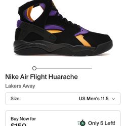 Brand New Nike Air Flight Huarache Size 11.5m