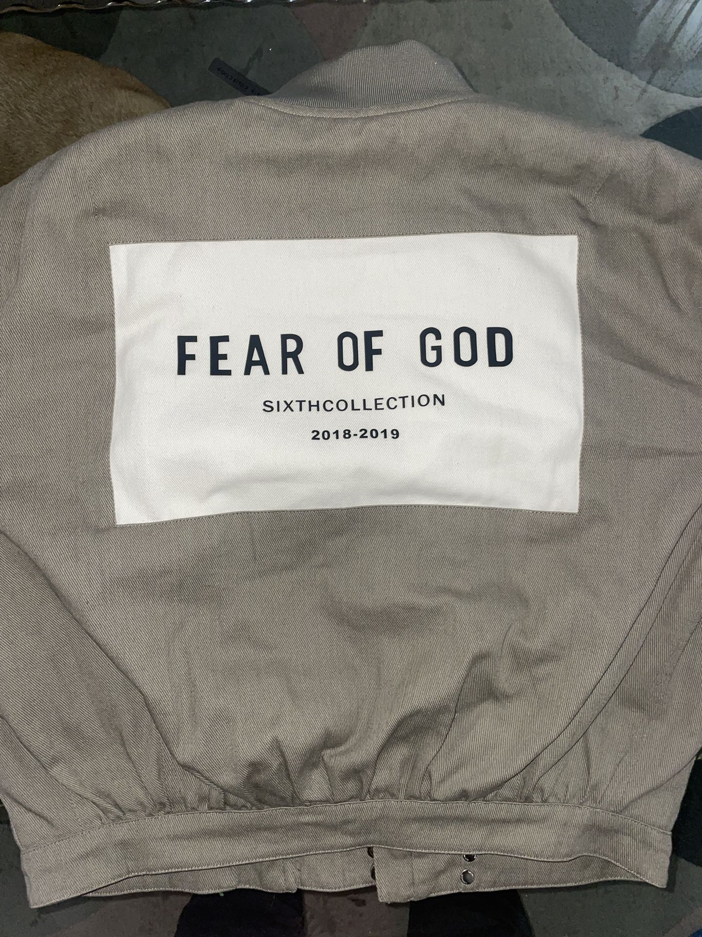 FEAR OF GOD 6TH COLLECTION BOMBER JACKET 