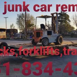 Junk Forklifts tractors Trucks 