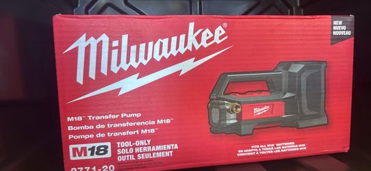 Milwaukee transfer pump