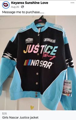 NASCAR Justice girls jacket