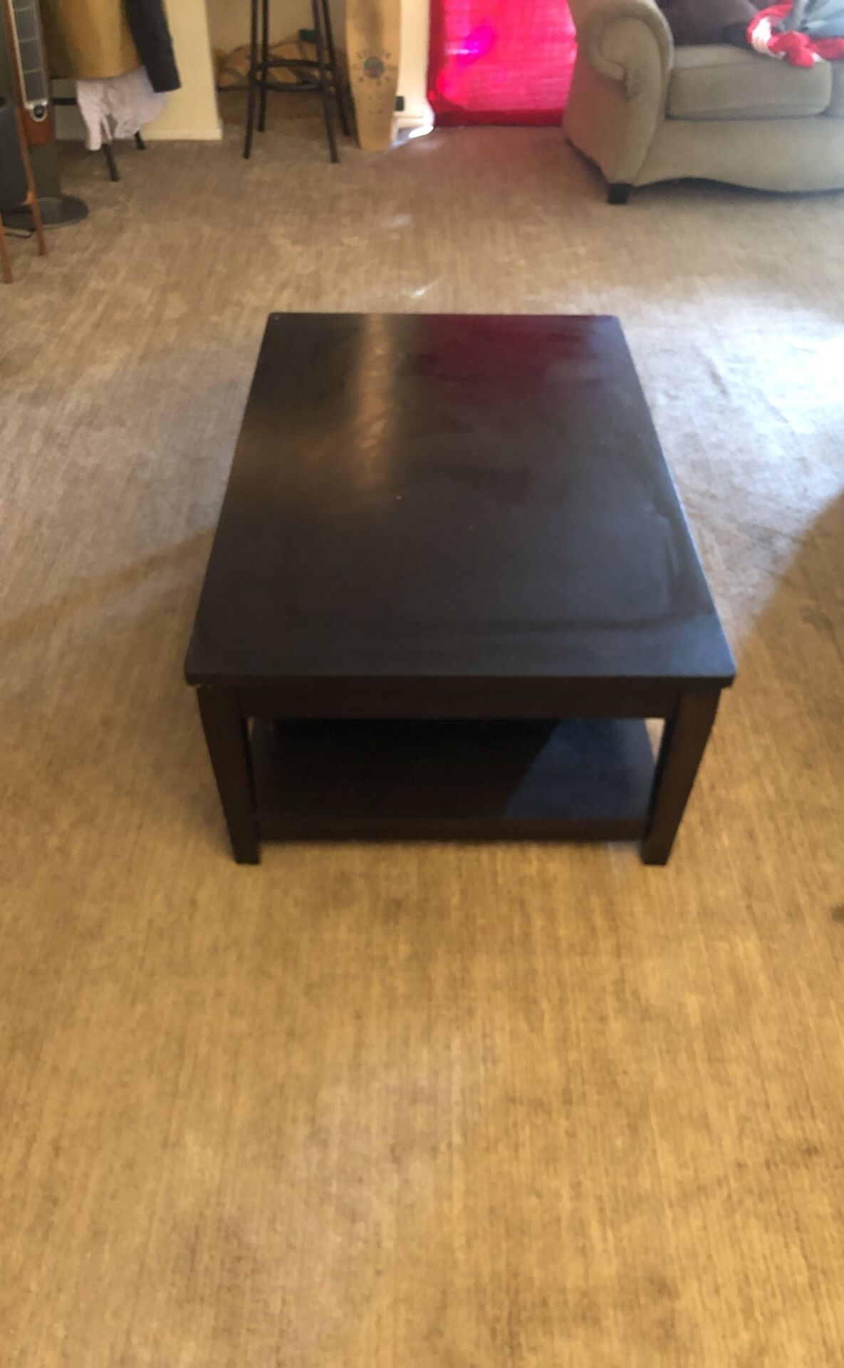 Coffee table and side table set