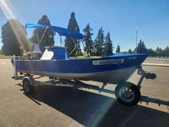 1975 lund 18ft aluminum boat
