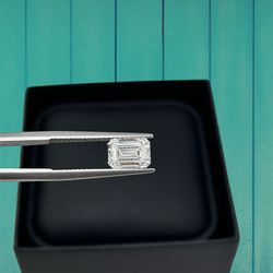 Emerald shape lab grown certified Diamond 💎