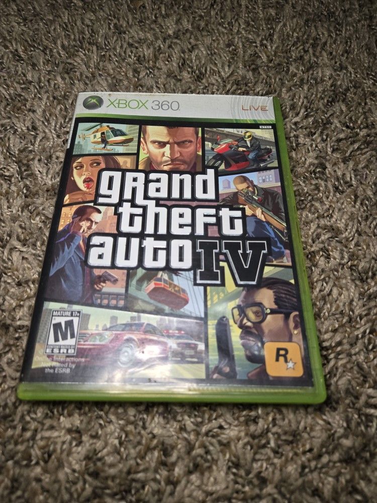 GTA 4 For Xbox 360