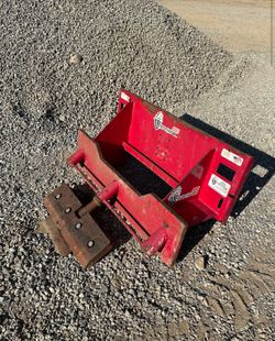 Skid Steer Floor Scraper Attachment 