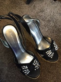 Chinese Laundry cork wedge shoes