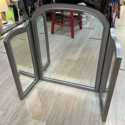 Pier One Tri Fold Vanity Mirror