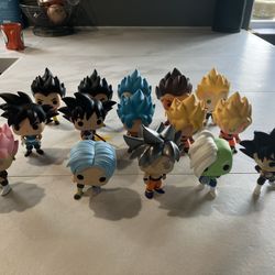 15 Dragonball Funko Pop Lot