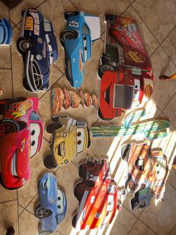 Disney Pixar Cars Character Cutout Decorations Set