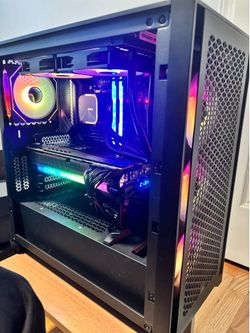 Custom Black RGB Gaming Pc | Evga Rtx 3080 10GB | Ryzen 5 5600x | 32gb Ram | 1TB M.2 SSD | 750W PSU