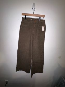 Anthropologie green Corduroy Pants