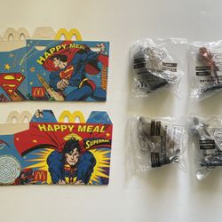 SUPERMAN FIGURES SET, 1996, RARE