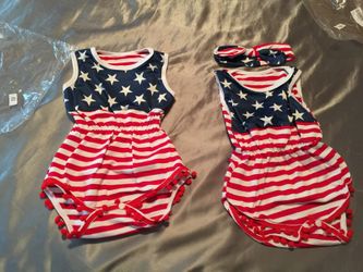 July 4th romperá one with the band $12 and one single $10 .