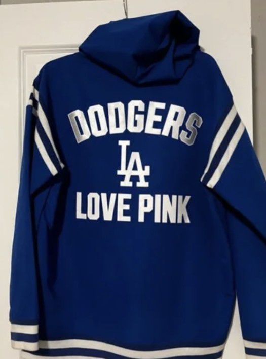 Victoria Secret PINK Los Angeles Dodgers Anorak Jacket