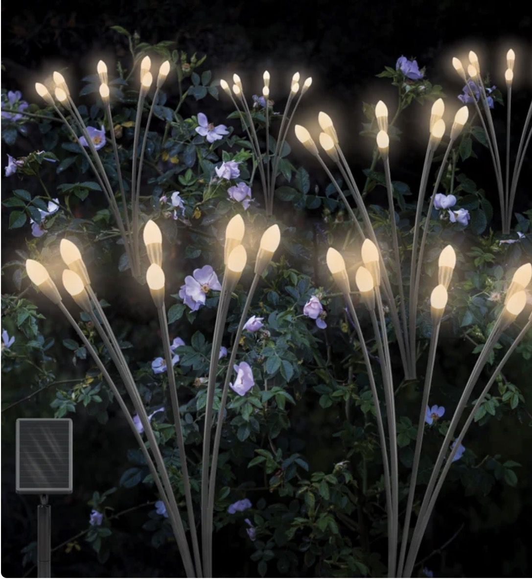 Fresh Source Solar Firefly Landscape Lights. New. 2 available