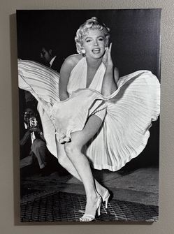 Marilyn Monroe Canvas Wall Print