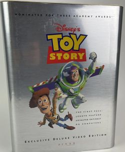 Toy Story Exclusive Deluxe Video Edition Pixar Disney Box Set VHS Complete