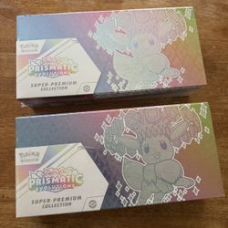 Pokemon Scarlet & Violet Prismatic Evolutions Super Premium Collection 