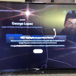 55inch Crack Flat Screen