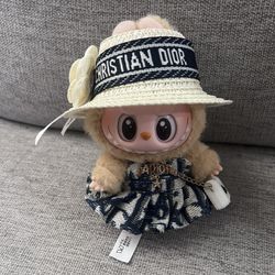 Labubu With Dior Outfit