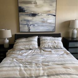 Ikea Queen Size Bed W Mattress