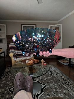 Antique fruit bowl