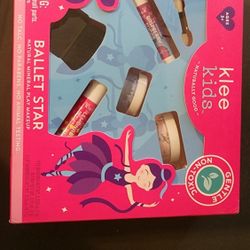 Luna Star Naturals Klee Kids Natural Mineral Makeup 4 Piece Kit, Ballet Star