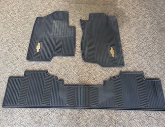 Chevrolet Rubber Floor Mats Set