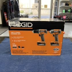 Ridgid 18V 2-tool Combo Kit (R92721)