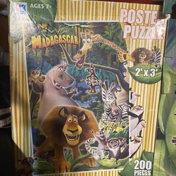 Madagascar Puzzle Delivery. 1 Piece Missing 