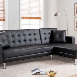 New! Contemporary Sleek Styling Sofa Sectional ~ QUEEN SLEEPER !!!!